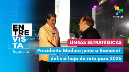 Entrevista exclusiva de Ignacio Ramonet al presidente Nicolás Maduro