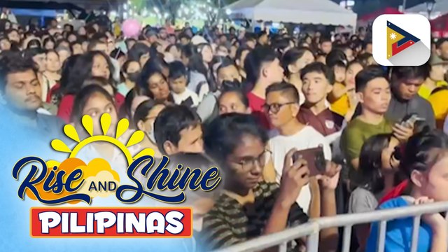 Libu-libong Cebuano, dumagsa ang Plaza Independencia para sa libreng pagtatanghal ng mga banda sa pagdiriwang ng Bagong Taon | ulat ni Jessee Atienza