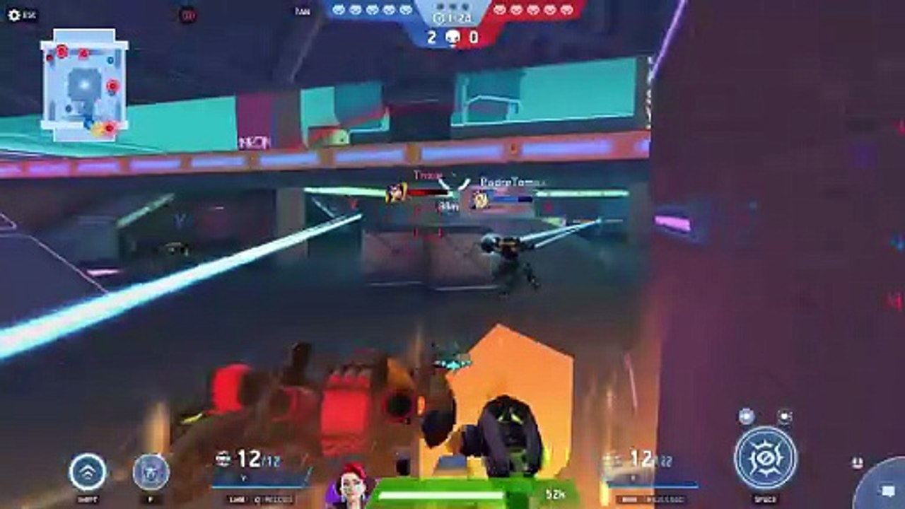 Mech arena: 2/1 gameplay (Solis MVP)