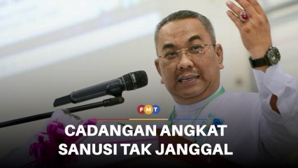 Cadangan angkat Sanusi jadi pengerusi PN tak janggal, kata penganalisis