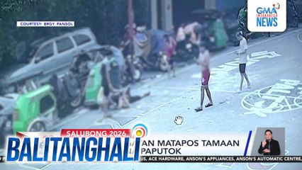 Binatilyo, sugatan matapos tamaan ng napulot na paputok | Balitanghali
