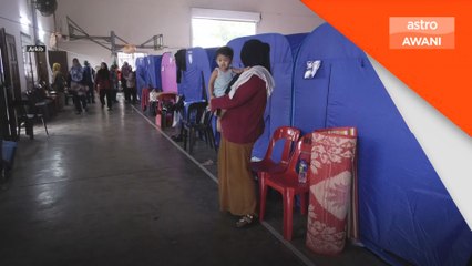 Mangsa banjir Sarawak meningkat, Johor catat sedikit penurunan