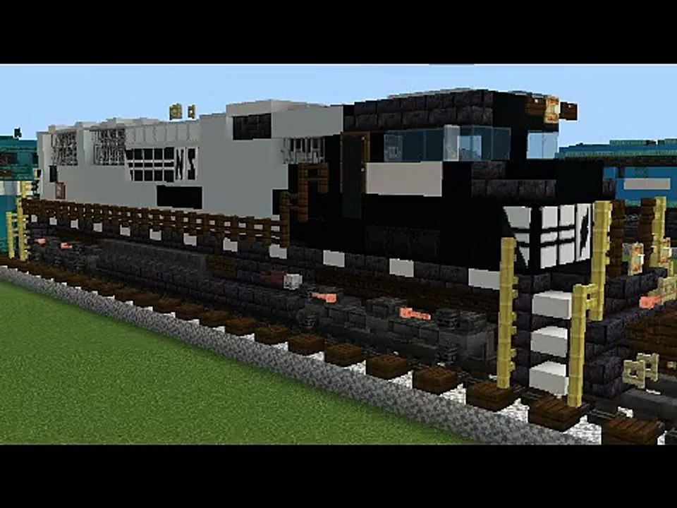 Fictional universe train horn-minecraft part1 fft