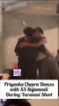 Priyanka Chopra Dances with SS Rajamouli During Varanasi Shoot