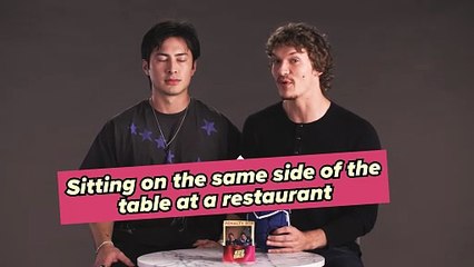 Connor Storrie and Hudson Williams 🏒🥅  Heated Rivalry