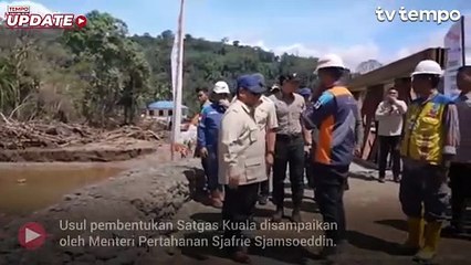 Prabowo Bentuk Satgas Kuala untuk Mengeruk Sungai