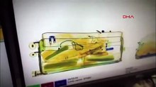 Uyuşturucuyu öyle bir yere saklamışlar ki... X-Ray taramasına yakalandı!
