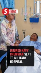 Helicopter incident: Injured crewman to be transferred to Armed Forces hospital in Lumut