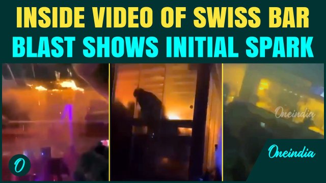 SWITZERLAND BAR BLAST UNSEEN VIDEO: 47 Dead, Over 110 Injured in Crans-Montana Explosion