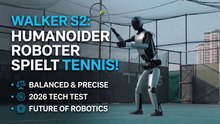 Tennis mit Robotern? Walker S2 zeigt die Zukunft der Robotik