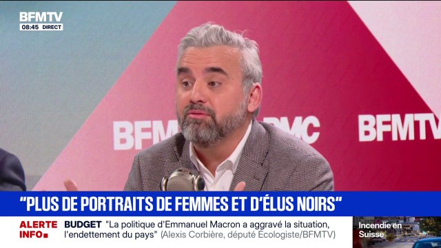 Notre histoire doit être transmise à l'image de ce que nous sommes dans notre réalité : Alexis Corbière souhaite voir plus de portraits de femmes et d'élus noirs à l'Assemblée nationale