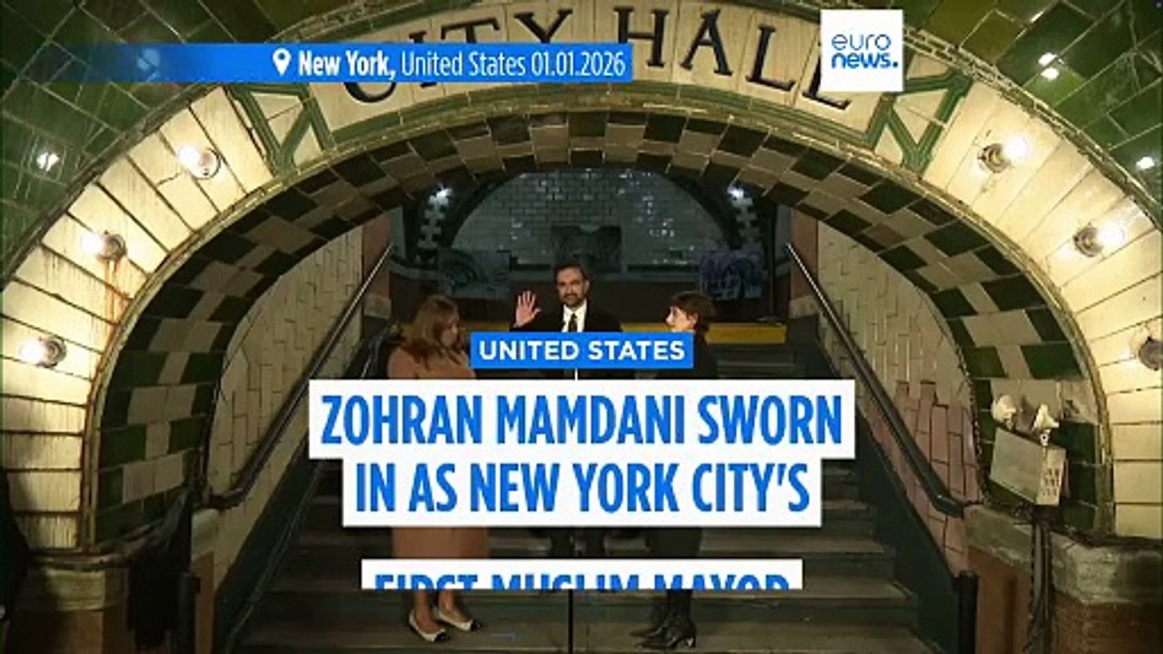 Zohran Mamdani promises to govern 'expansively and audaciously' in inaugural speech as NYC mayor