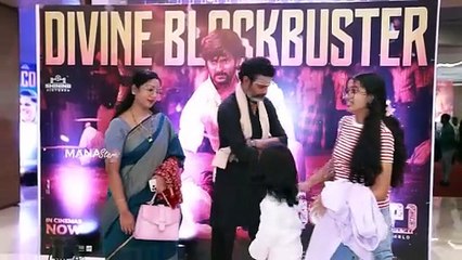 Aadi Sai Kumar With Family Exclusive Visuals @ Shambhala Success Meet