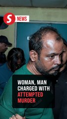 Woman, jobless man charged with attempted murder of husband in Johor