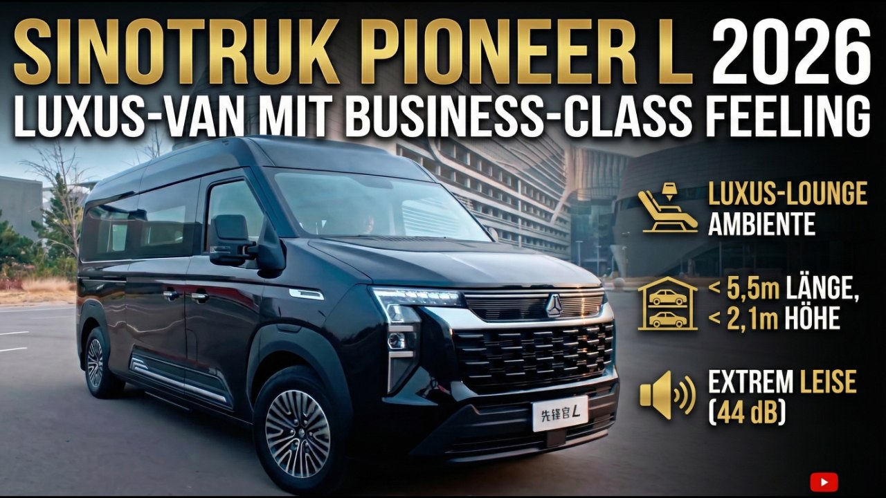 2026 Sinotruk Pioneer L: Der elektrische Van für gehobene Ansprüche
