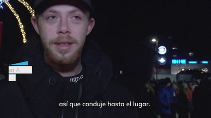 Testigo del incendio en un bar de Suiza: "Fue como una película de terror"