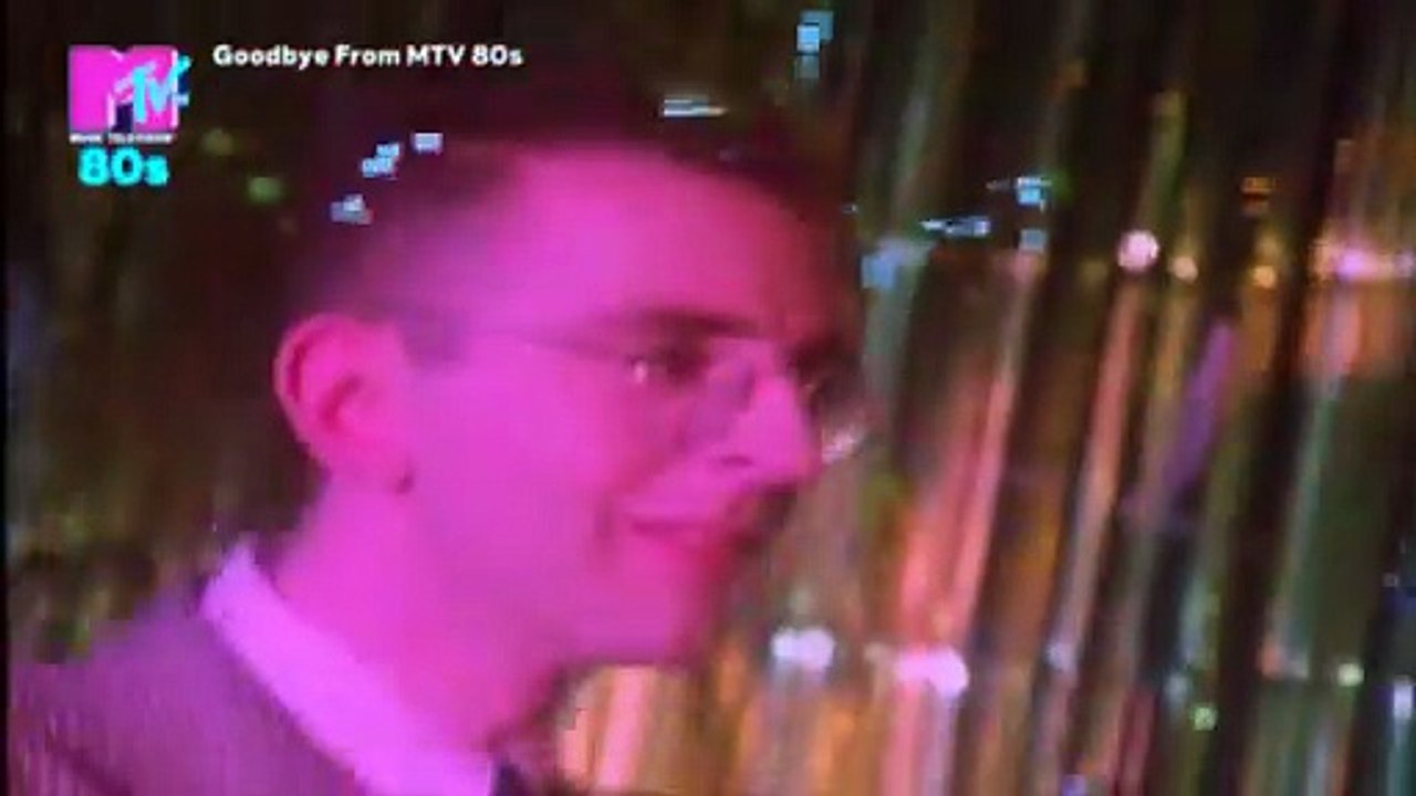 Últimos minutos de transmisión MTV 80s