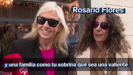 Rosario Flores, muy emocionada tras el estreno del documental 'Flores para Antonio': "Estamos muy orgullosos"