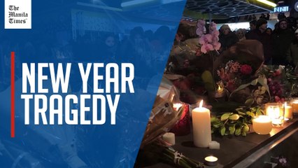 Mourners hold vigil for victims of New Year's Eve fire at Swiss ski resort