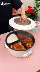 【Link In Bio】Multifunctional electric cooker #gadgets #electriccooker #lifehacks #useful #goodstuff