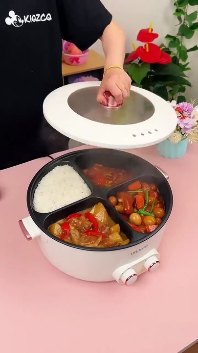 【Link In Bio】Multifunctional electric cooker #gadgets #electriccooker #lifehacks #useful #goodstuff
