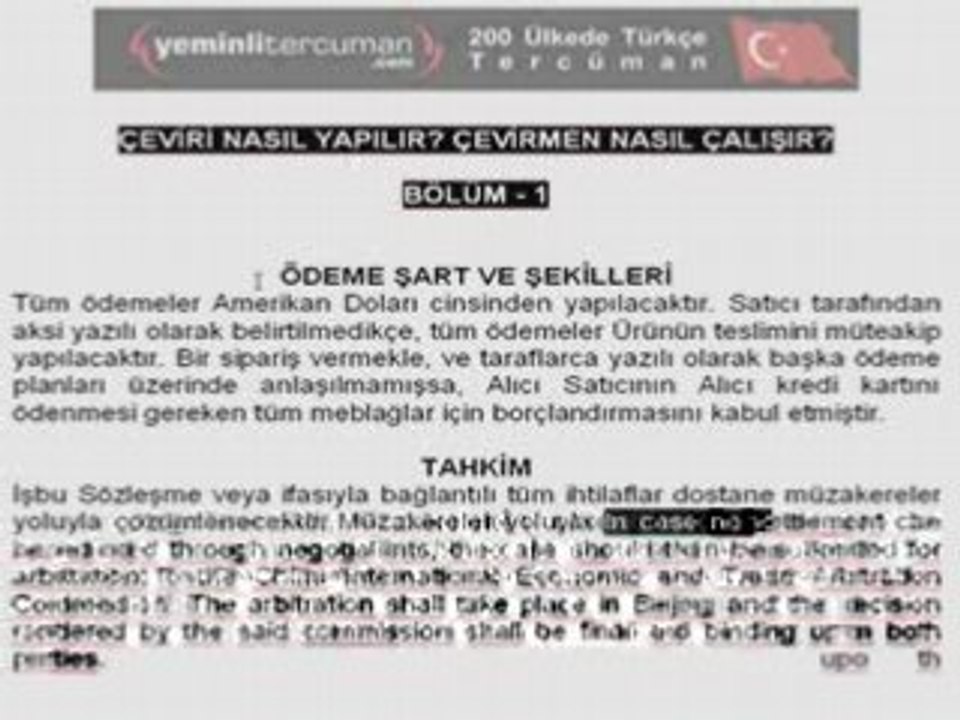 Translation Translator Çevirmen Tercüman Interpreter