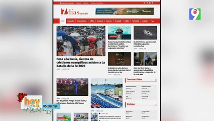Titulares prensa dominicana viernes 02 de enero 2026 | Hoy Mismo