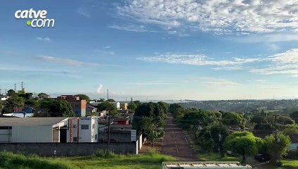 Sexta-feira será de tempo firme em Cascavel e parte do Oeste do Paraná