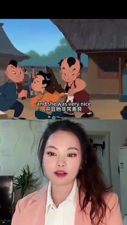cartoon ：huamulan
