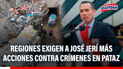 Gobiernos regionales exigen a José Jerí redoblar acciones contra crímenes en Pataz
