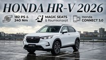 Honda HR-V 2026: City-SUV mit Magic Seats & Honda CONNECT 3.0