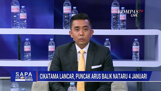 Akhir Libur Nataru, Arus Lalu Lintas Tol Cikatama Ramai Lancar | 2 Januari 2026