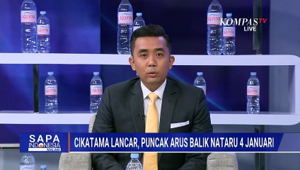Akhir Libur Nataru, Arus Lalu Lintas Tol Cikatama Ramai Lancar | 2 Januari 2026