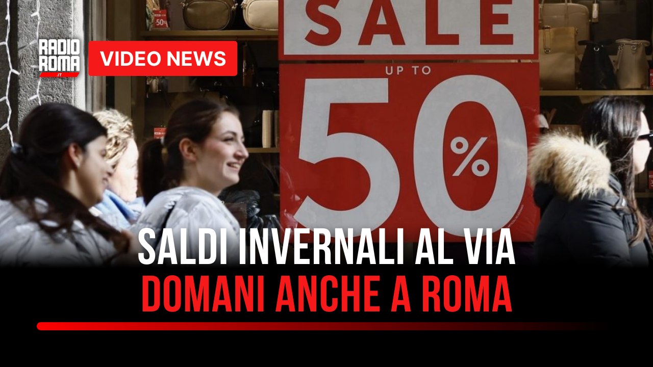 Saldi invernali al via domani anche a Roma
