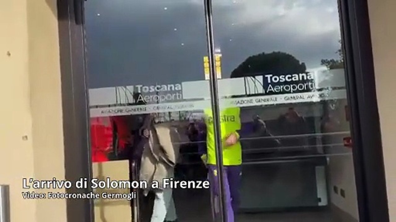Fiorentina, l'arrivo di Manor Solomon a Firenze