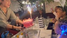 Spark-tacular cake fail caps off an already chaotic birthday celebration