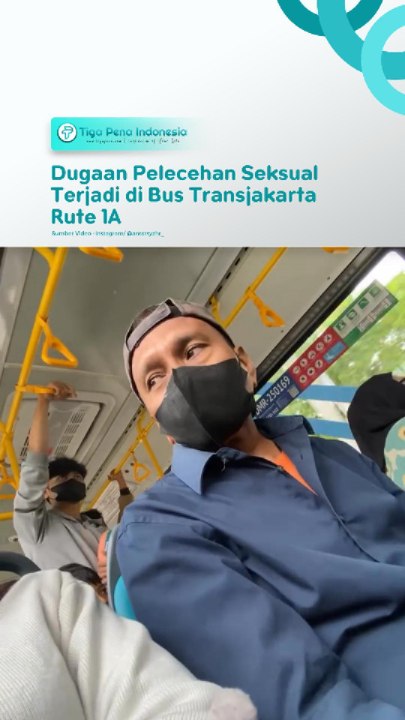 Dugaan Pelecehan Seksual Terjadi di Bus Transjakarta Rute 1A