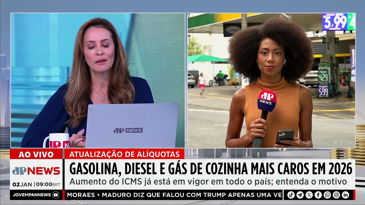 Gasolina, diesel e gás de cozinha ficam mais caros em 2026