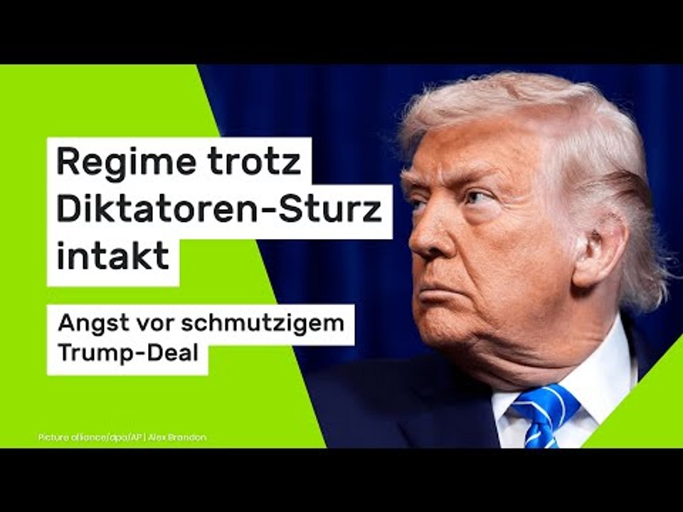 Regime trotz Diktatoren-Sturz intakt - Angst vor schmutzigem Trump-Deal