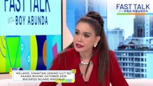 Fast Talk with Boy Abunda: Melanie Marquez, ibinahagi ang pang-aabuso ng asawa (Episode 762)