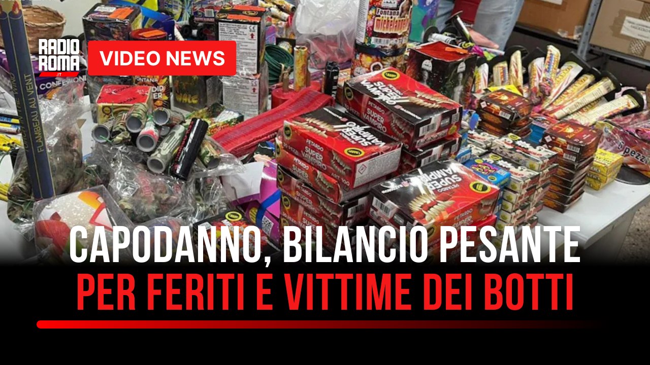 Capodanno, bilancio pesante per feriti e vittime dei botti