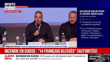 Incendie en Suisse: l'enquête se poursuit pour déterminer "s'il y a une responsabilité pénale" après cet incendie