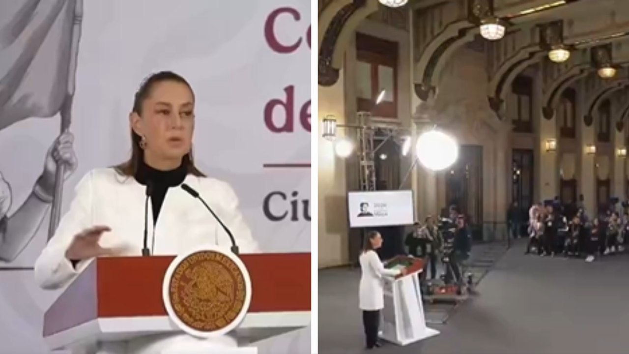 Sismo en CDMX interrumpe la conferencia matutina de Claudi Sheinbaum; así fue el momento