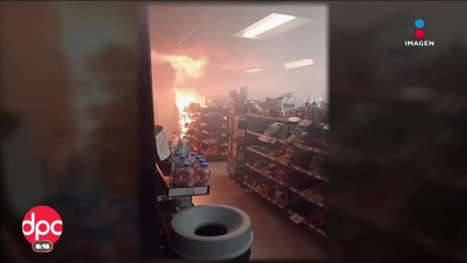 Pirotecnia provoca incendio en tienda de Tlaxcala | DPC con Paola Rojas