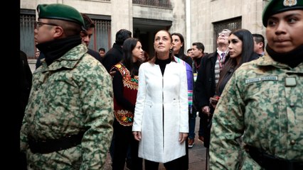 SISMO CDMX | Claudia Sheinbaum desaloja por fuerte sismo en Ciudad de México