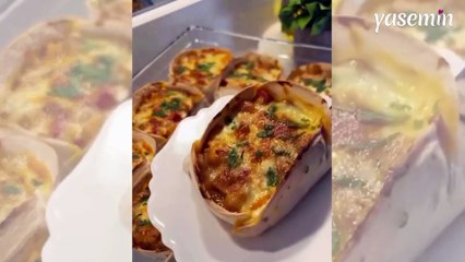 Tavuklu lavaş çanak tarifi! Misafir sofralarının yeni gözdesi