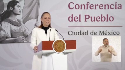 Terremoto en Mexico DF interrumpe la rueda de prensa de Sheinbaum