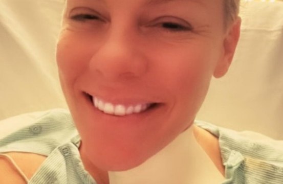 Pink nach OP im Krankenhaus: 'Rock 'n' Roll ist ein Kontaktsport'