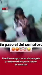 😱🎇 Una familia vivió un momento de incredulidad en Mexicali luego de comprar lo que creían eran luces de bengala para celebrar… pero al llegar a casa descubrieron que en realidad les vendieron varillas para soldar.