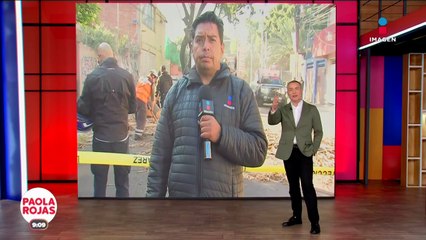 Cae árbol sobre automóvil en Benito Juárez tras sismo en CDMX | DPC con Paola Rojas